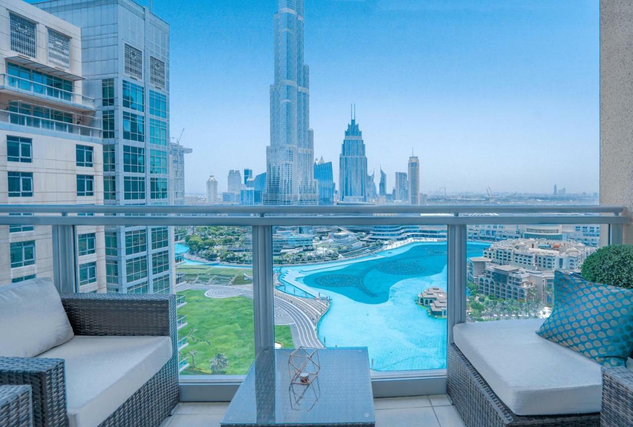 Elite Royal Apartment - Full Burj Khalifa & Fountain View - Crystal Dubai Bagian luar foto